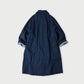 45R Indigo Light Gabardine 908 Balmacaan Coat