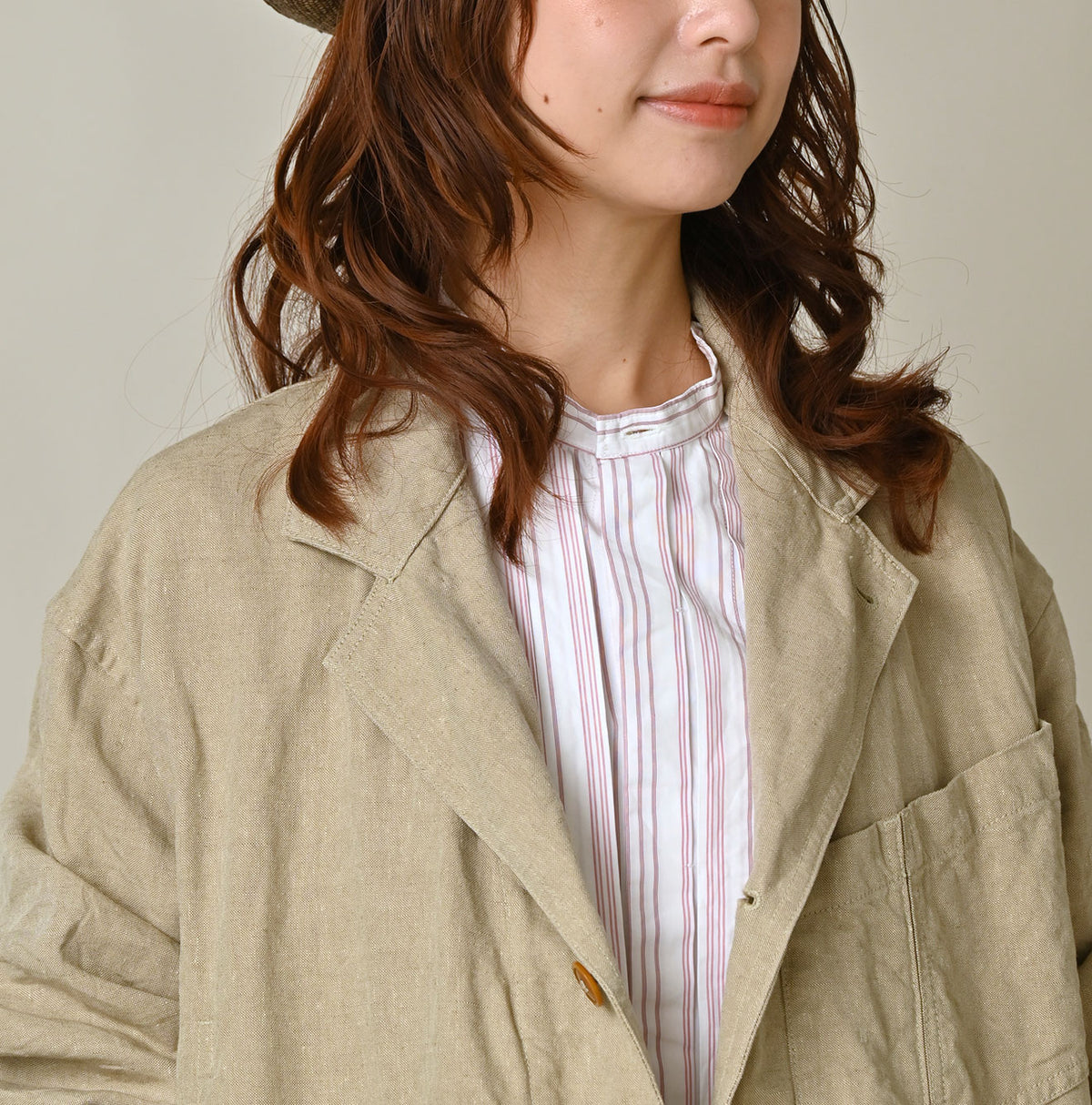 45R Linen 908 Work Coat