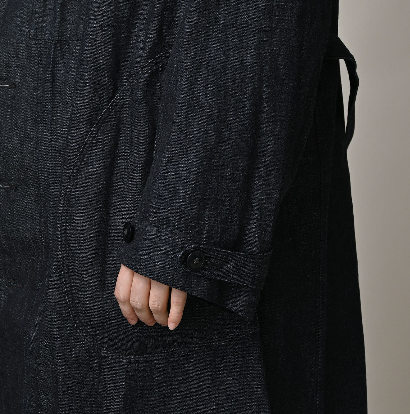 Indigo Mugihiko Denim 908 Work Coat Nou | 45R Official Online