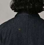 45R Indigo Mugihiko Denim 908 Work Coat Nou