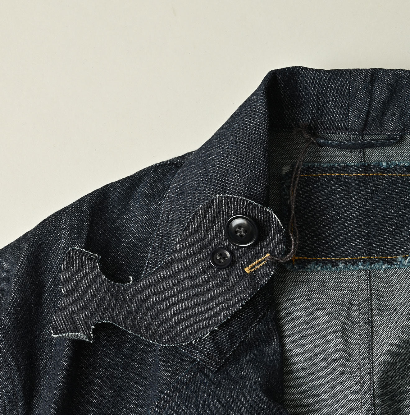 Indigo Mugihiko Denim 908 Work Coat Nou | 45R Official Online
