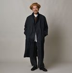 45R Indigo Mugihiko Denim 908 Work Coat Nou