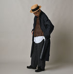 45R Indigo Mugihiko Denim 908 Work Coat Nou