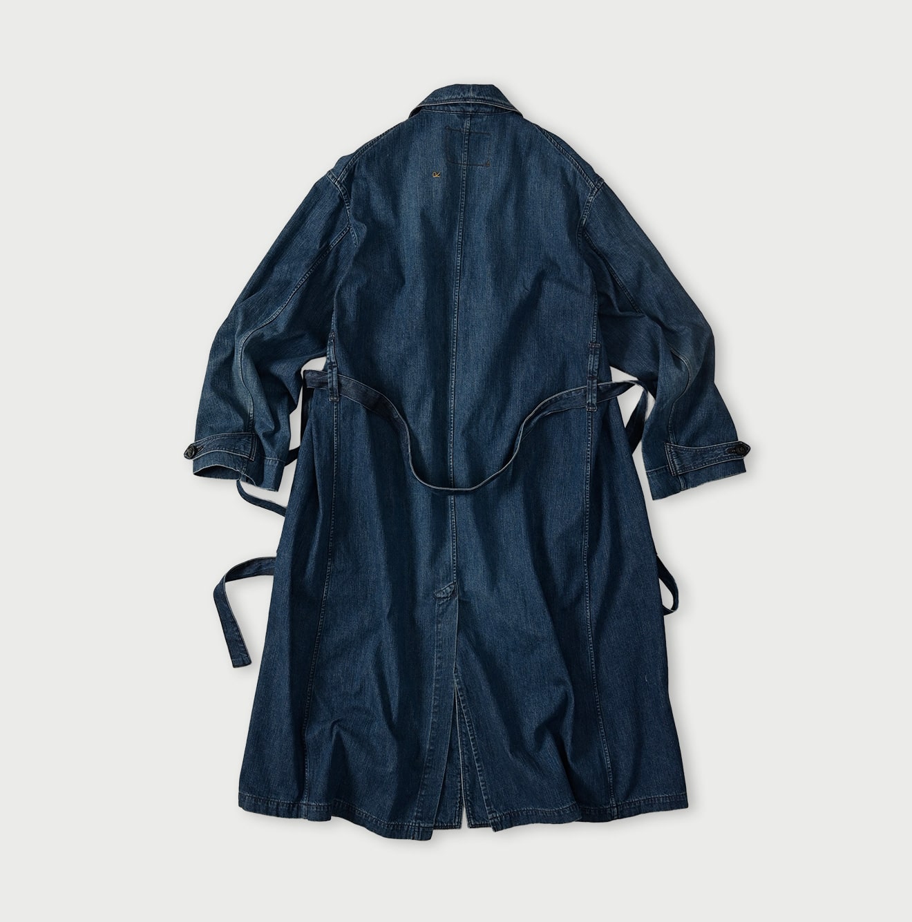 Indigo Mugihiko Denim 908 Work Coat Zyu | 45R Official Online