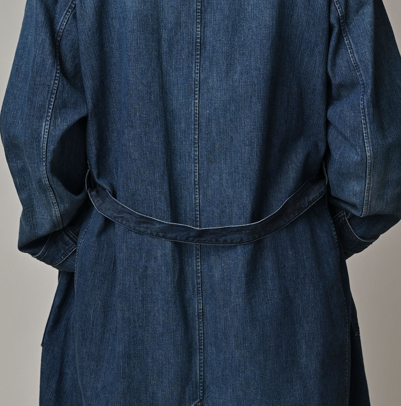 Indigo Mugihiko Denim 908 Work Coat Zyu | 45R Official Online