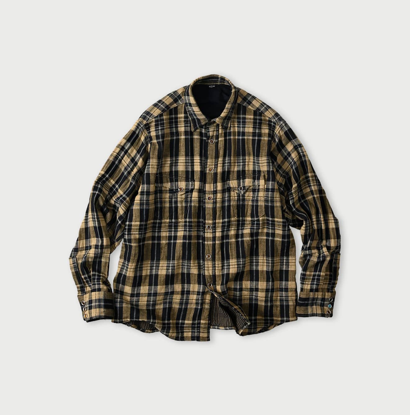 45R Indigo Doublecloth Ocean Eastern Shirt - Image 2