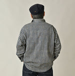 45R Indigo Doublecloth Ocean Eastern Shirt