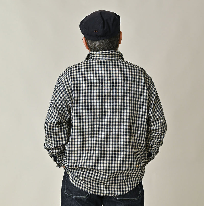 45R Indigo Doublecloth Ocean Eastern Shirt - Image 7