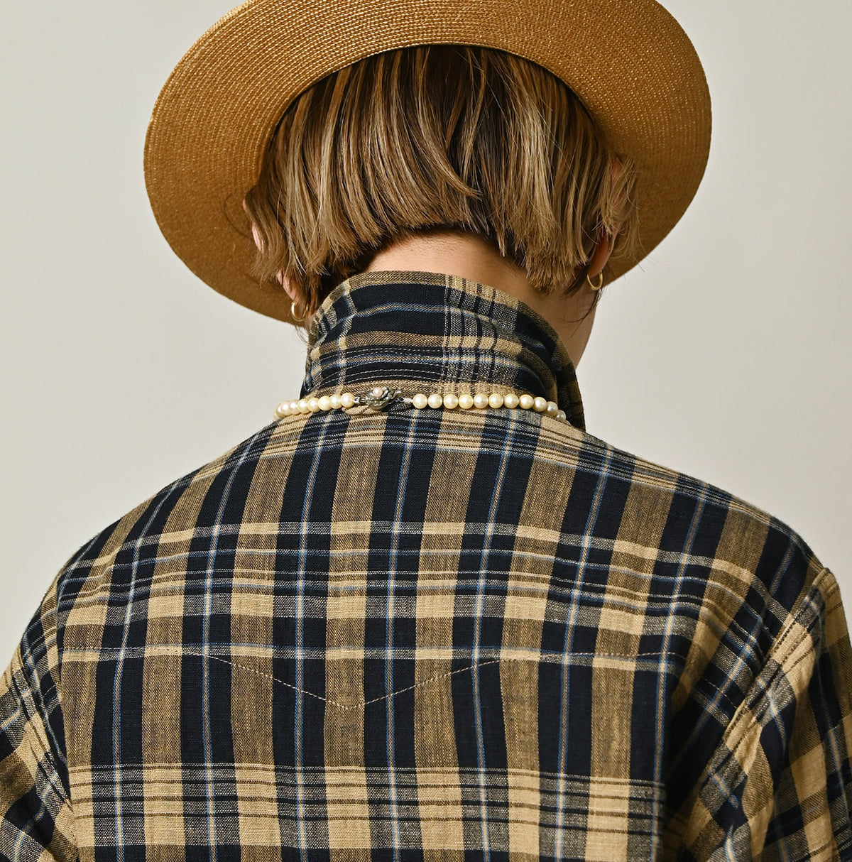 45R Indigo Doublecloth Ocean Eastern Shirt