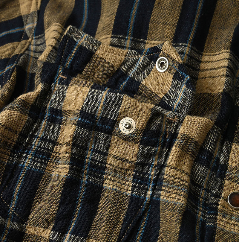 45R Indigo Doublecloth Ocean Eastern Shirt - Image 19