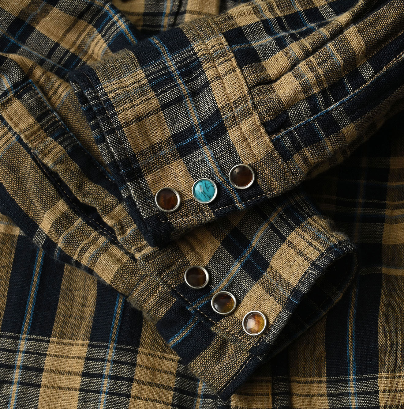 45R Indigo Doublecloth Ocean Eastern Shirt - Image 20