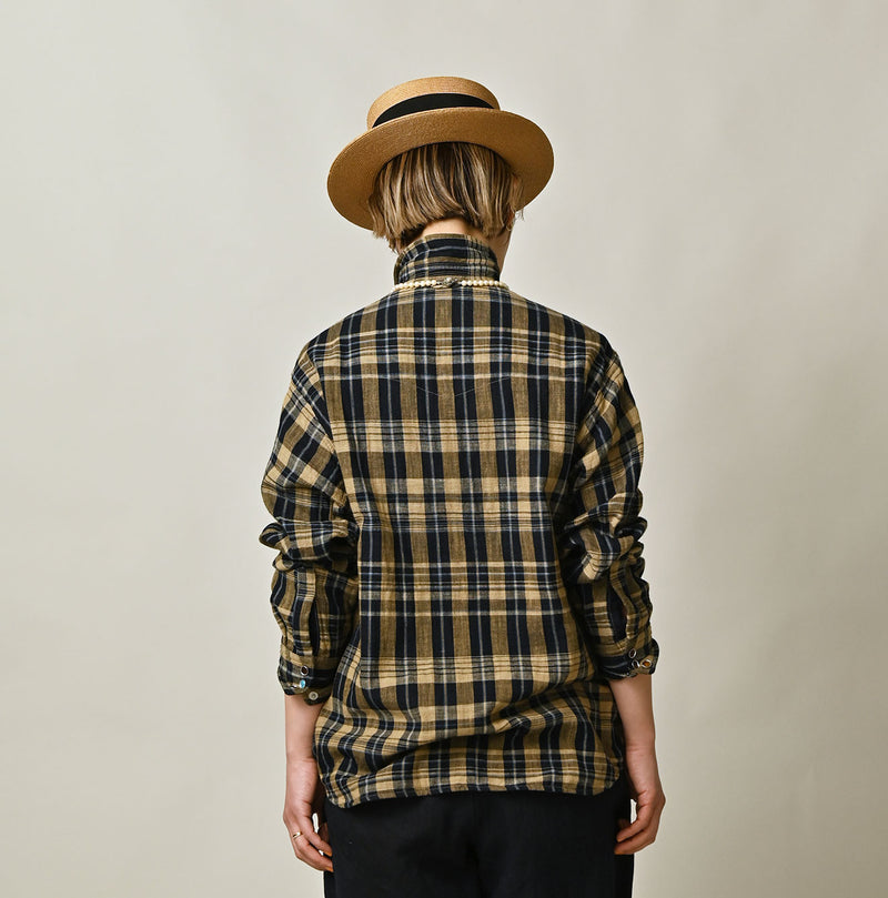 45R Indigo Doublecloth Ocean Eastern Shirt - Image 10