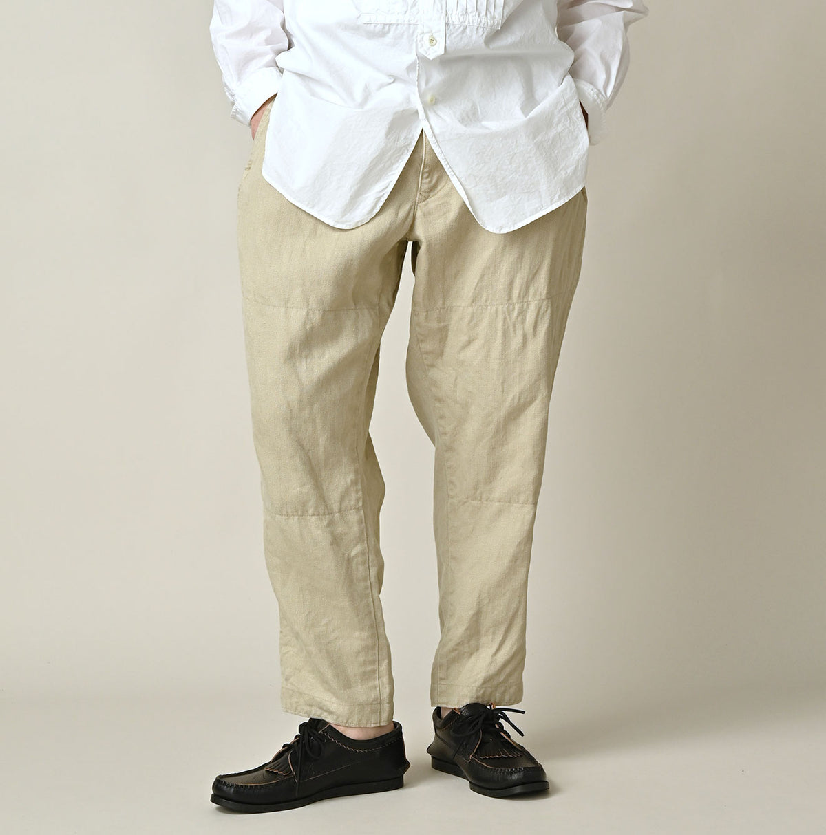 45R Linen Herringbone 908 Jodhpurs