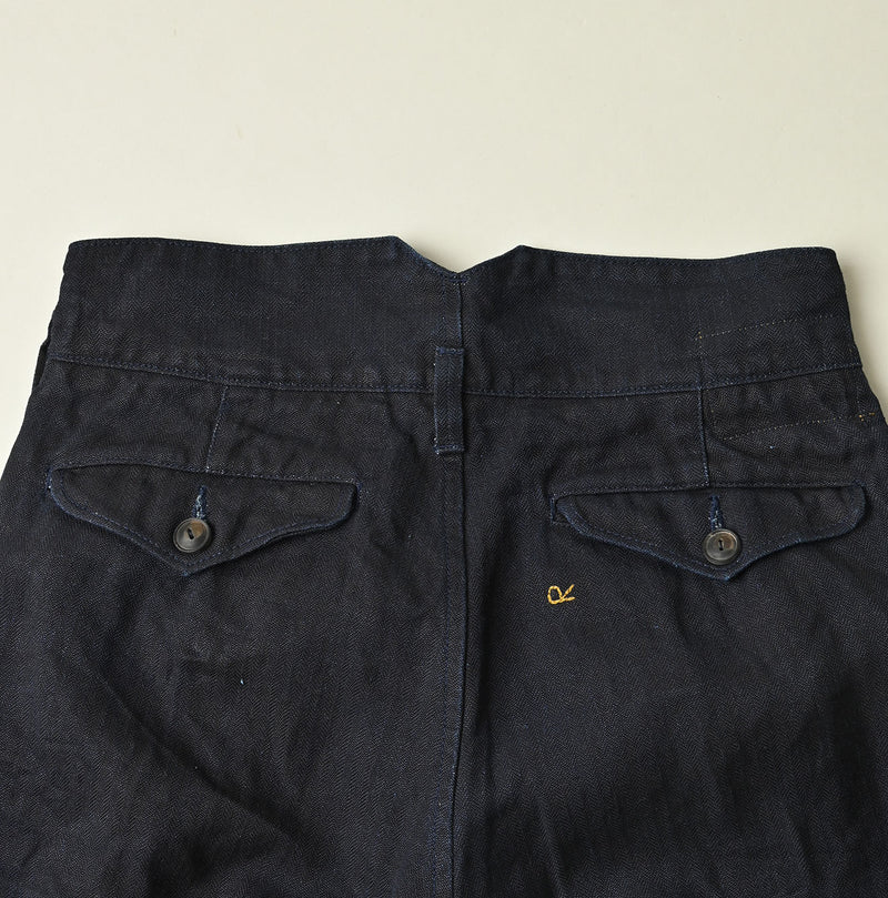 45R Indigo Linen Herringbone 908 Jodhpurs - Image 21