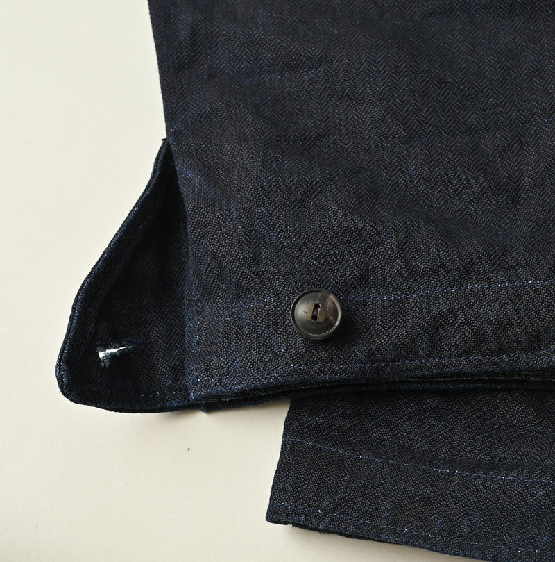 45R Indigo Linen Herringbone 908 Jodhpurs - Image 23