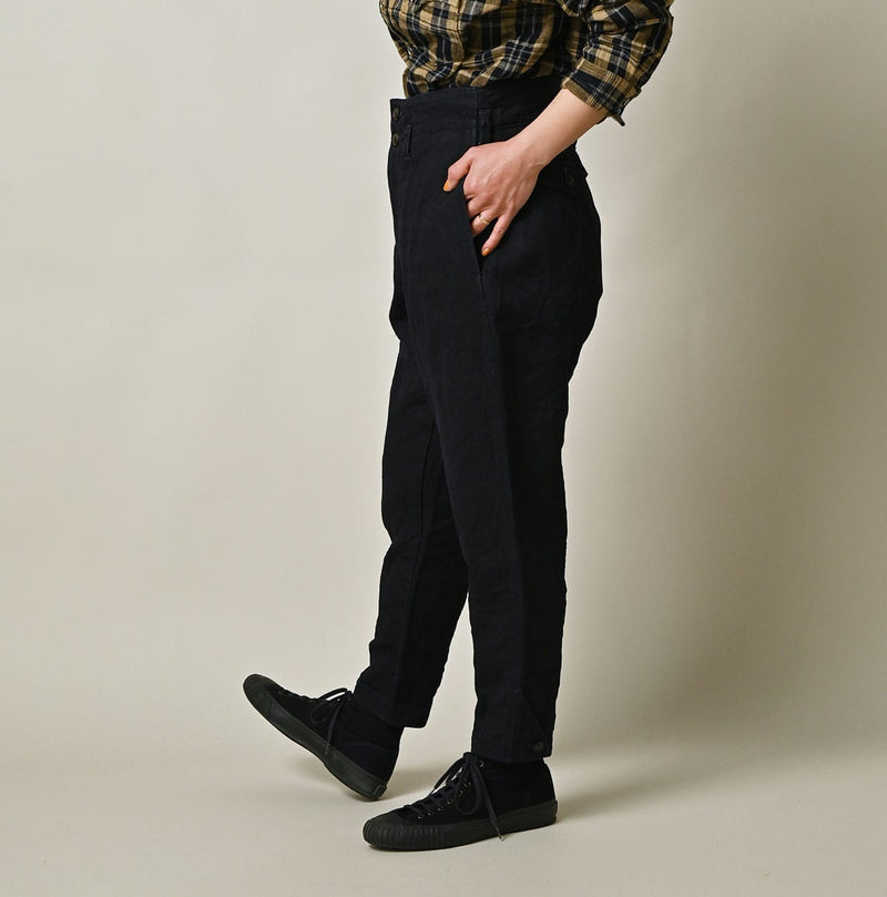 45R Indigo Linen Herringbone 908 Jodhpurs - Image 5