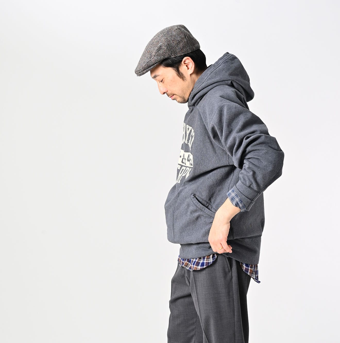 45R Top Cotton Bare Fleece 908 Hoodie