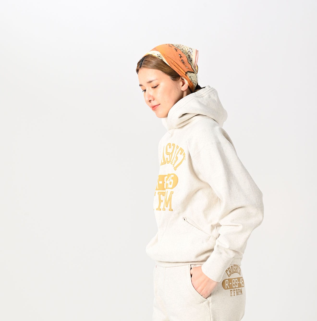 45R Top Cotton Bare Fleece 908 Hoodie