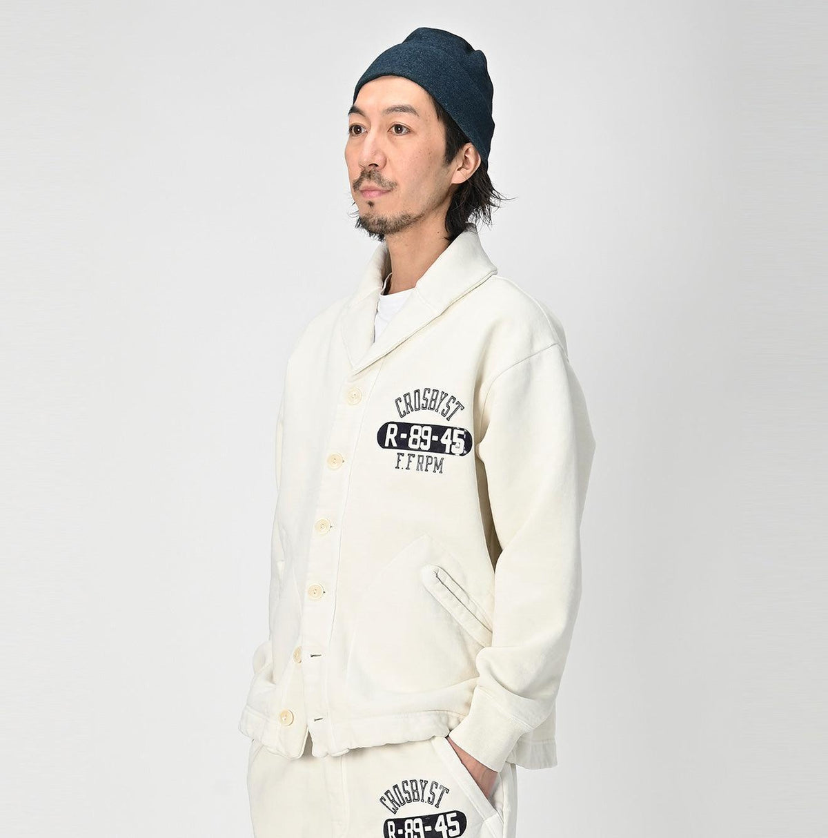 45R Premium Cotton Fleece 908 Lettered Coverall