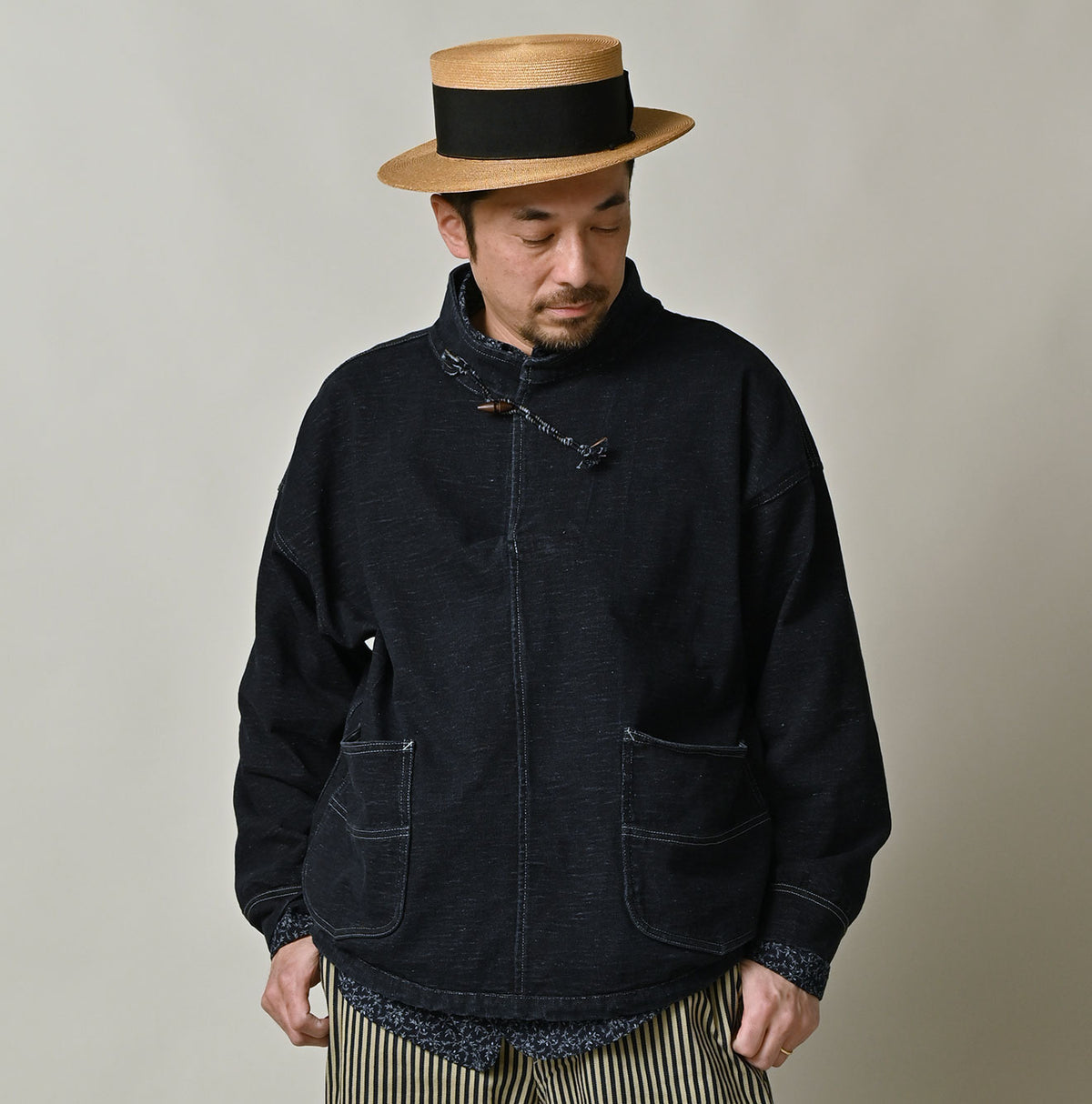 45R Indigo Denim 908 Pullover