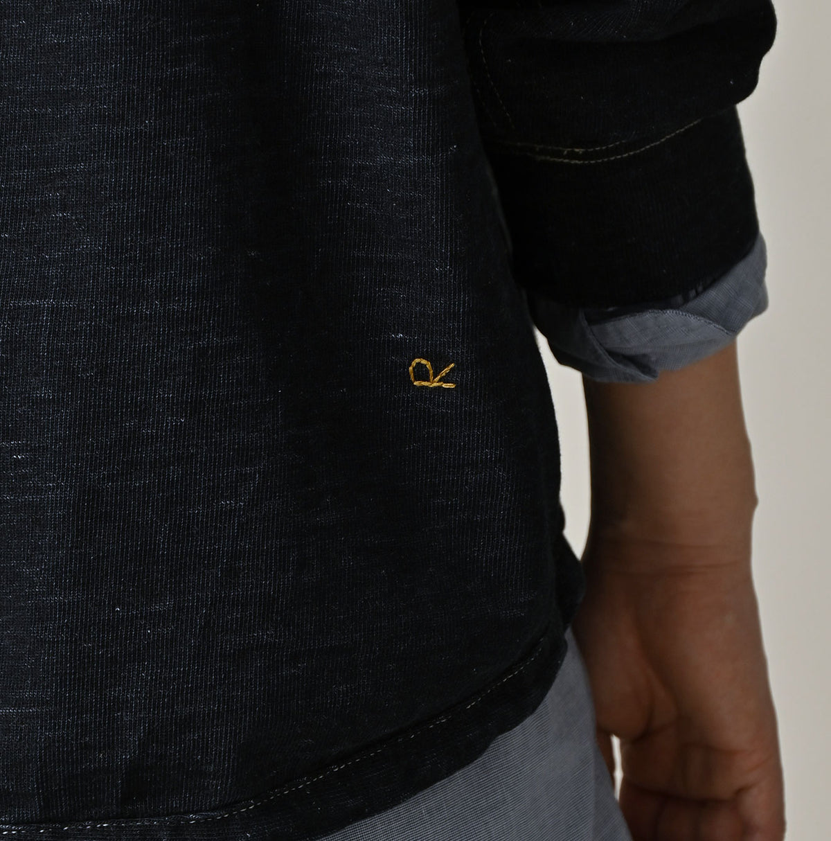 45R Indigo Denim 908 Pullover