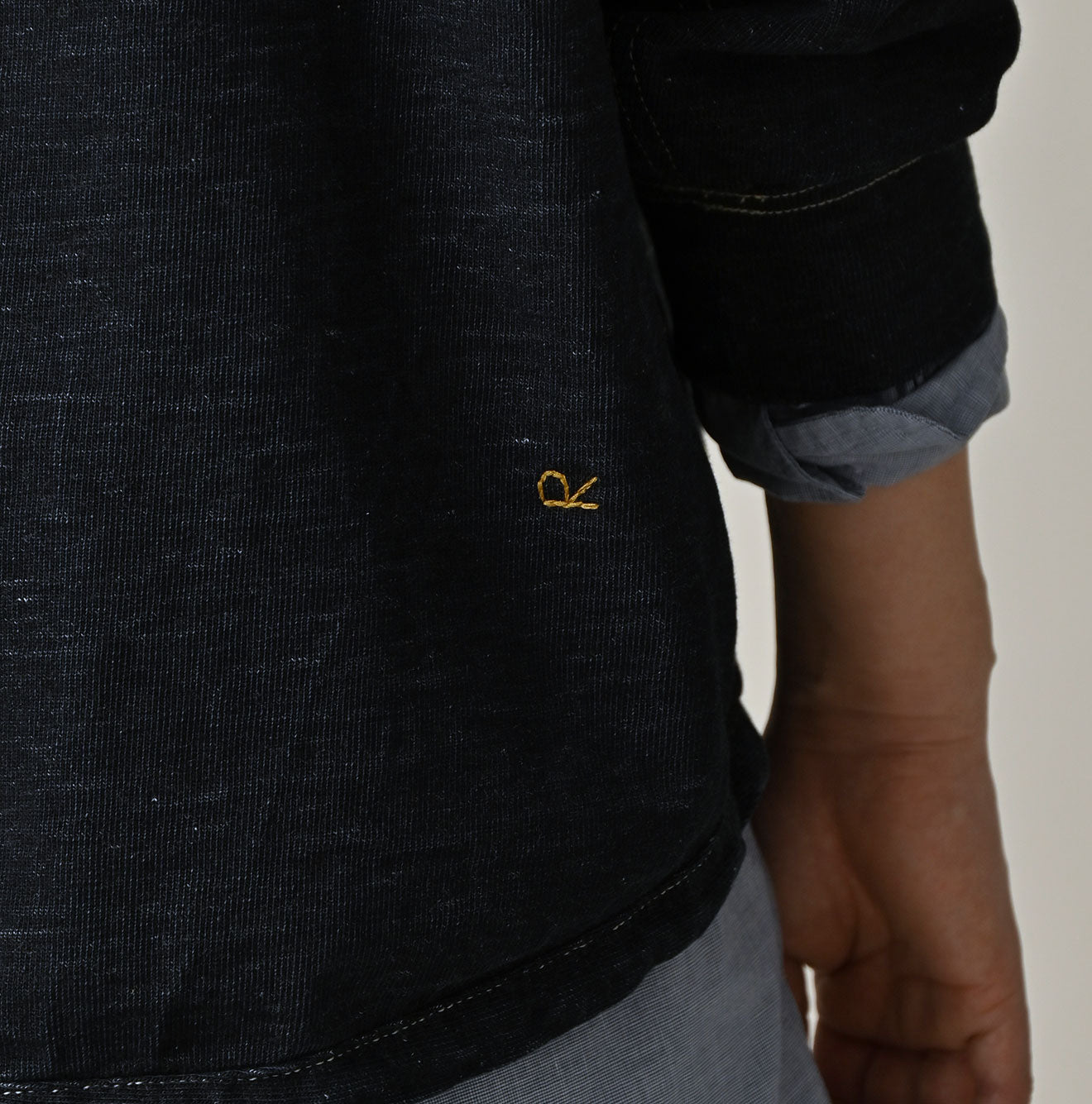 45R Indigo Denim 908 Pullover