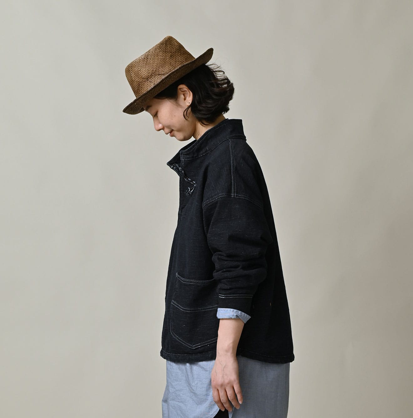 45R Indigo Denim 908 Pullover - Image 8
