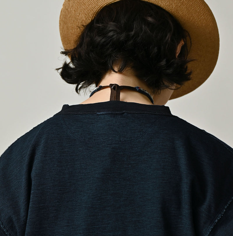 45R Indigo 908 Iroiro T-shirt - Image 13