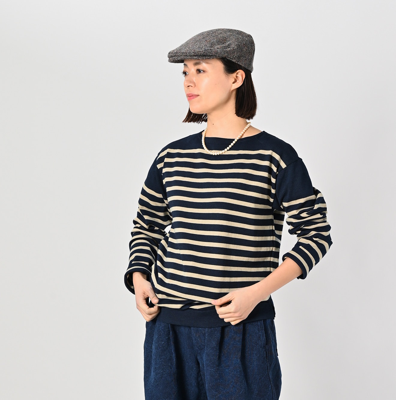 45R Knit-sewn 908 Basque T-shirt