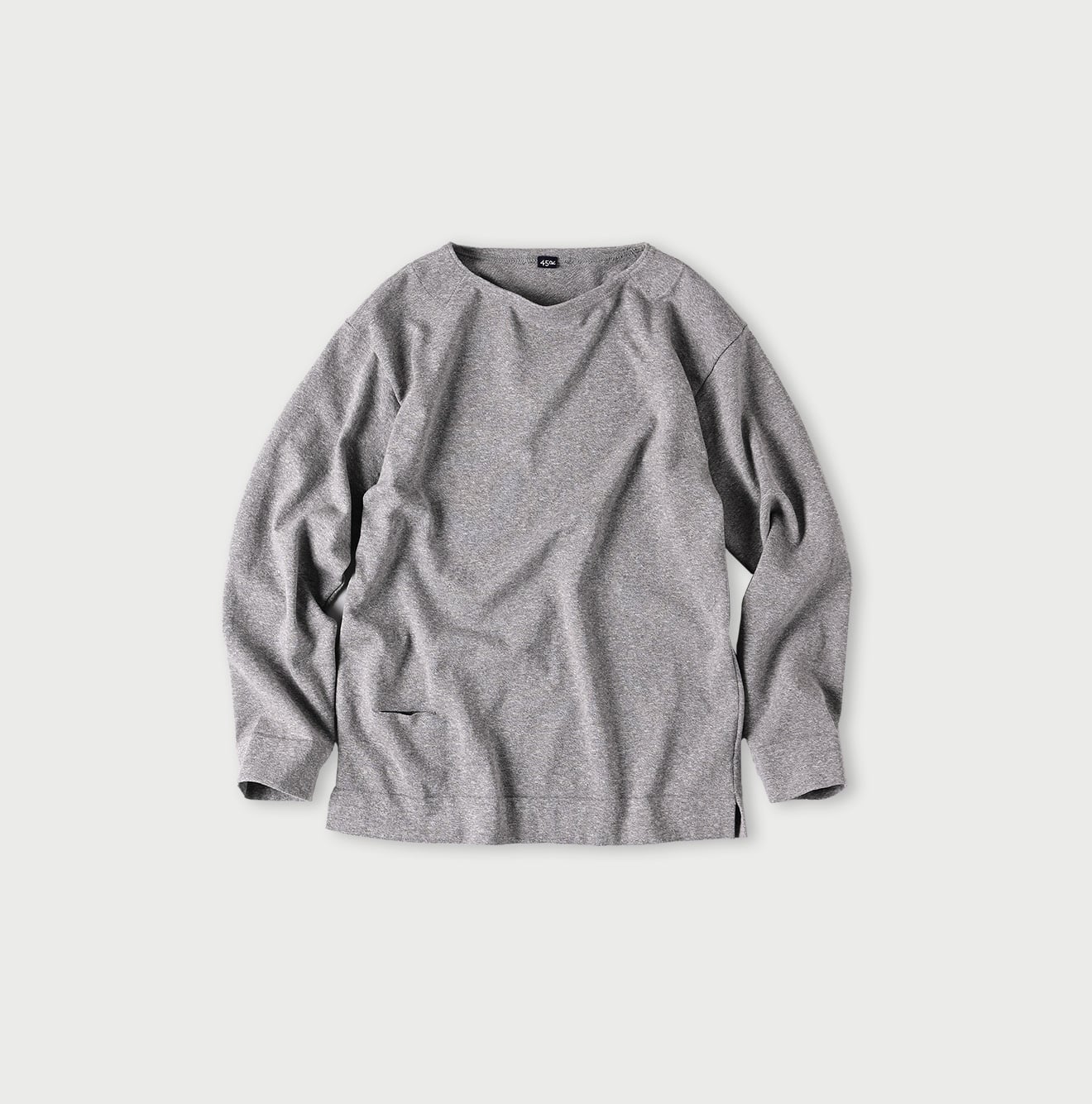 45R Gray Knit-sewn 908 T-shirt