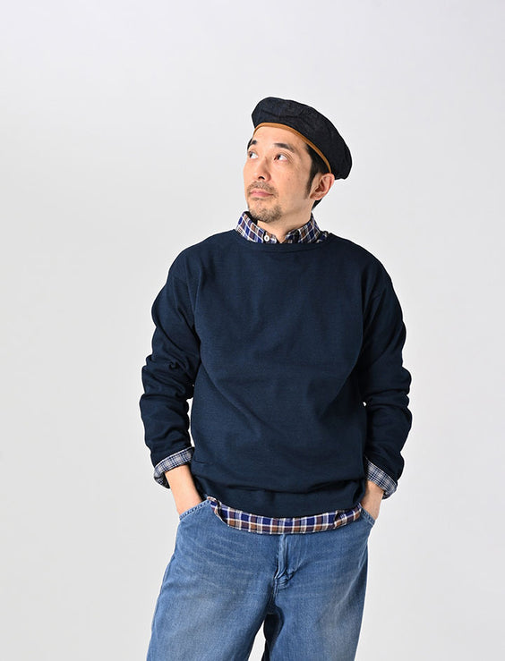 Indigo Knit-sewn 908 T-shirt