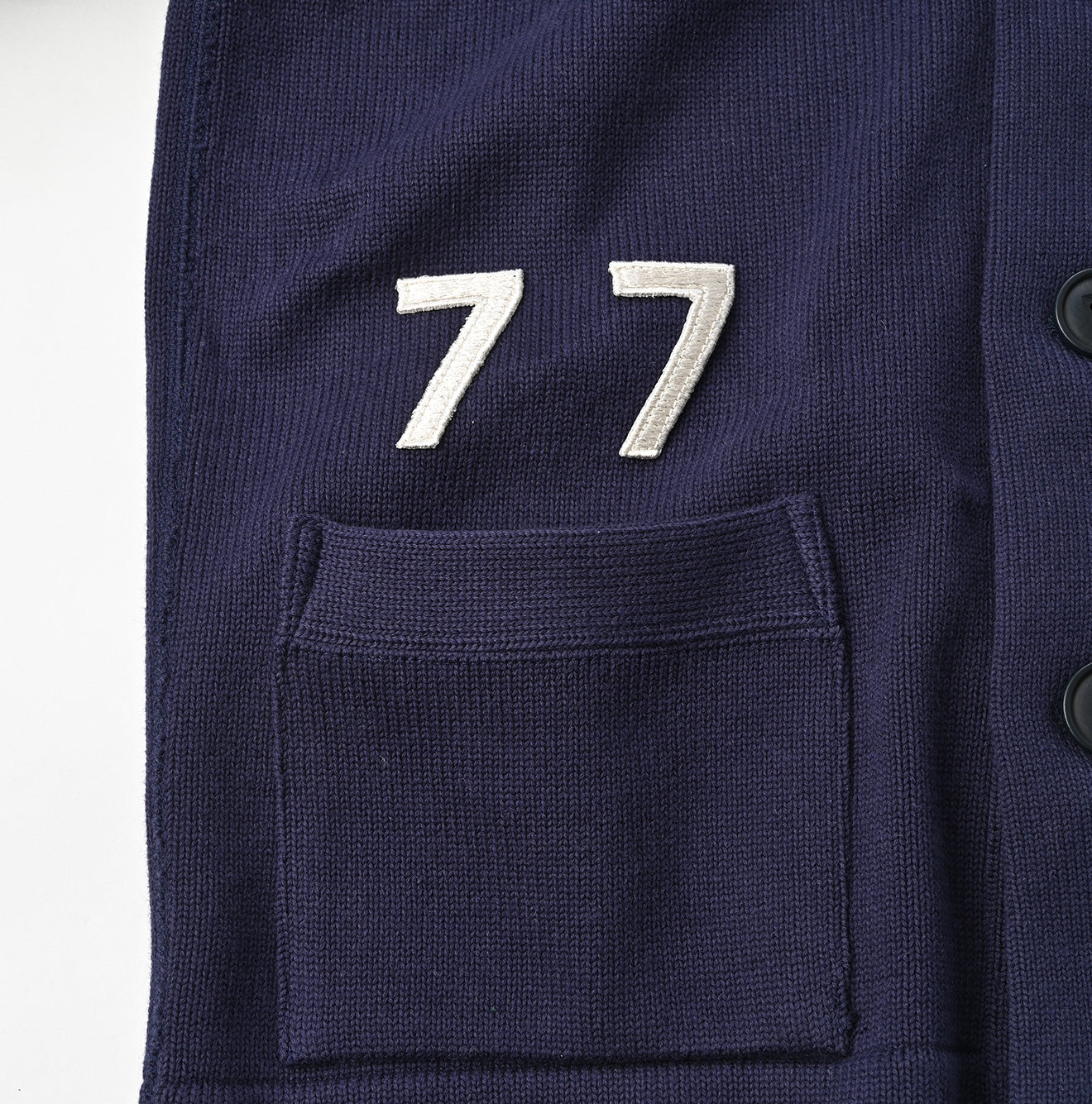 45R 77 Knit-sewn 908 Lettered Cardigan