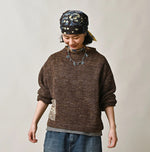 45R Linen Gima Patchwork Uma Sweater