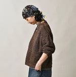 45R Linen Gima Patchwork Uma Sweater