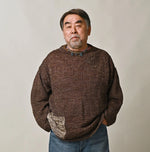 45R Linen Gima Patchwork Uma Sweater