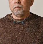 45R Linen Gima Patchwork Uma Sweater