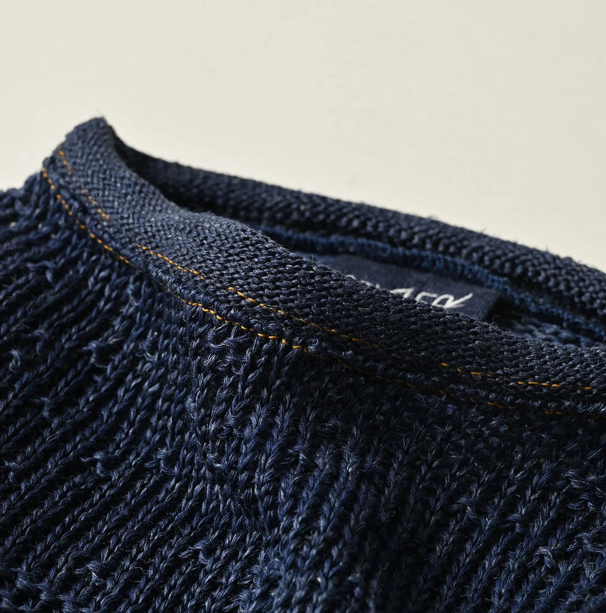 45R Linen Gima Patchwork Uma Sweater