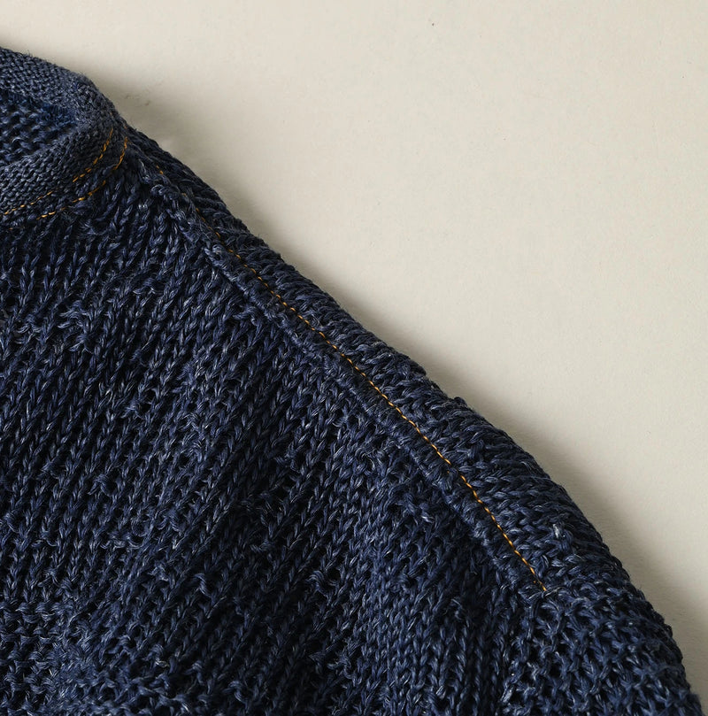 45R Linen Gima Patchwork Uma Sweater - Image 19