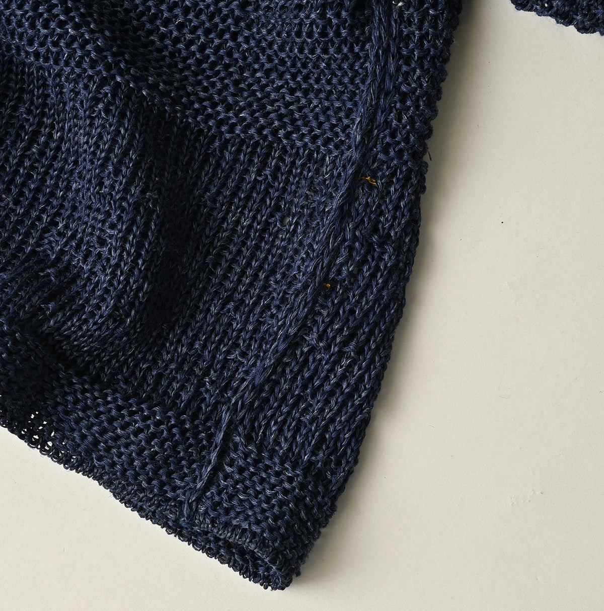 45R Linen Gima Patchwork Uma Sweater