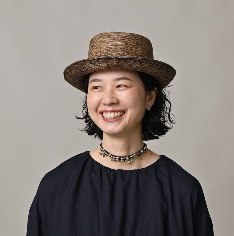 Glass Bead Leather Choker - Image 3