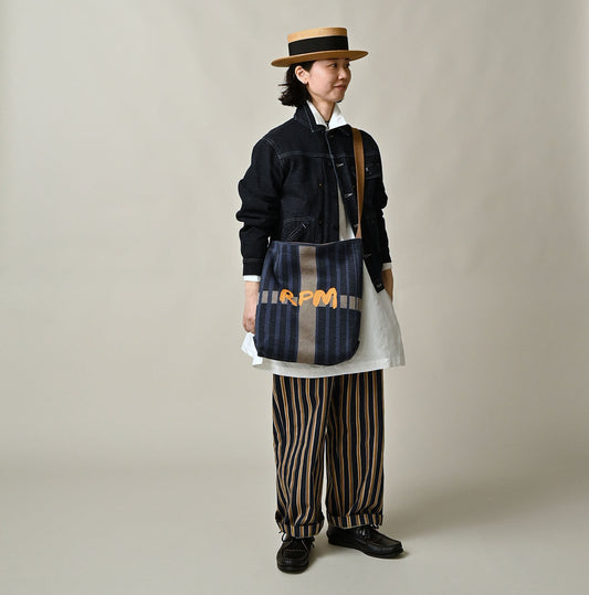 45R Linen Jacquard Bag