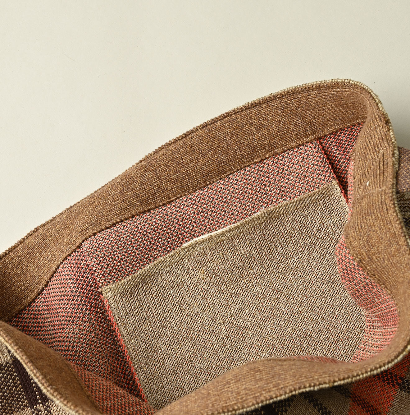 45R Linen Jacquard Bag