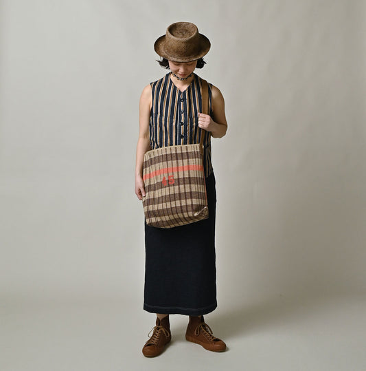 45R Linen Jacquard Bag
