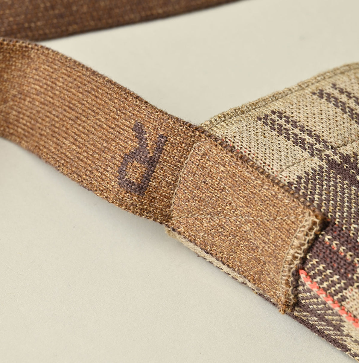 45R Linen Jacquard Bag