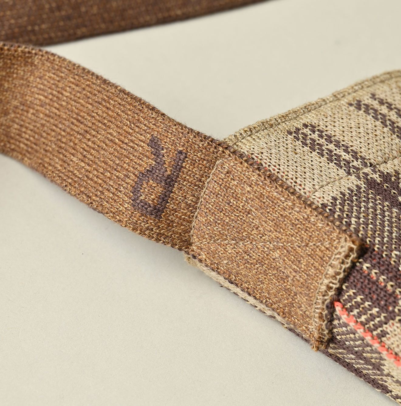 45R Linen Jacquard Bag