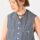 Rye Mugi Denim 908 Working Vest - 45R by 45rpm studio