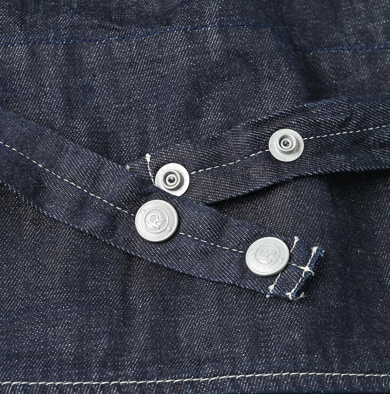 Rye Mugi Denim 908 Working Vest - 45R by 45rpm studio