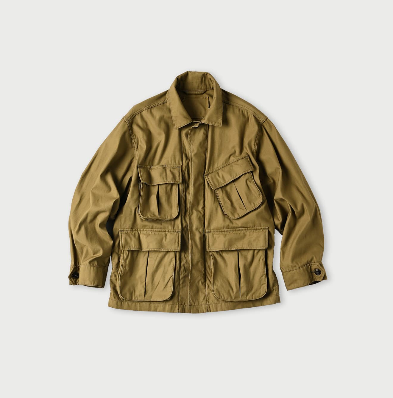 45R Light Back Satin 908 Fatigue Jacket - Image 1