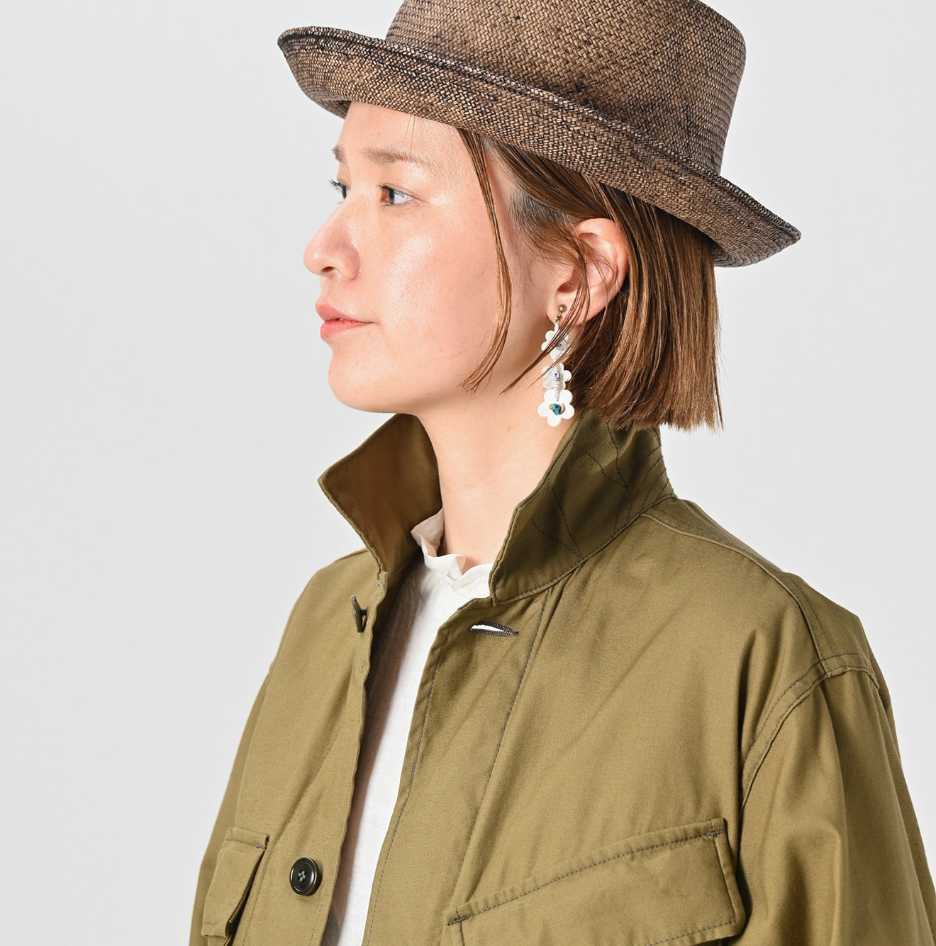 45R Light Back Satin 908 Fatigue Jacket - Image 11