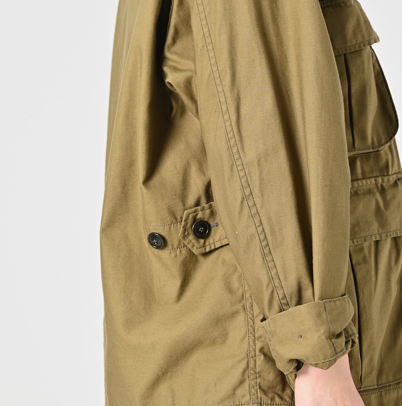 45R Light Back Satin 908 Fatigue Jacket - Image 14